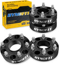 Dynofit 1.5' Wheel Spacers 6x5.5 for Silverado/Sierra, 78.1mm Bore, M14x1.5 Studs | 4-Pack 6x139.7 Forged Hubcentric Spacers for GMC Sierra/Yukon, Chevy Tahoe/Suburban, Cadillac Escalade 6-Lug GM Truck