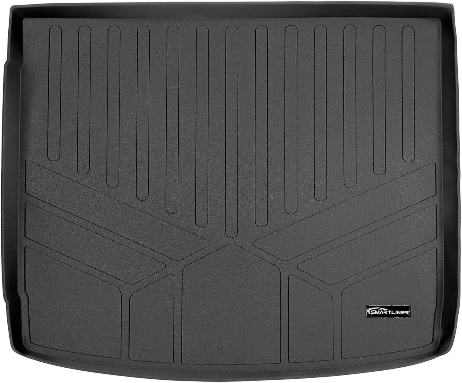 SMARTLINER All Weather Custom Cargo Trunk Liner Floor Mat for 2011-2018 Porsche Cayenne