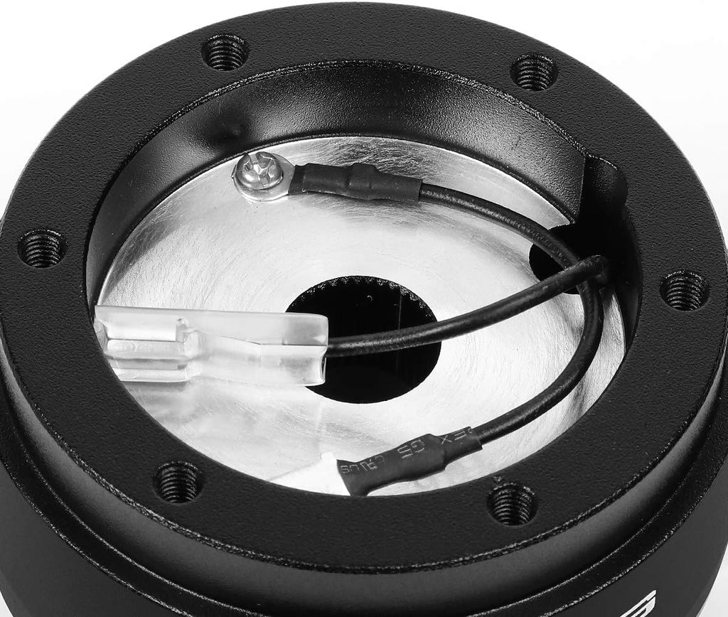 NRG Innovations Steering Wheel Quick Release Short Hub for VW MK2 | Compatible with 1989-1992 Volkswagen Golf/Jetta MK2, Premium Racing Style Adapter