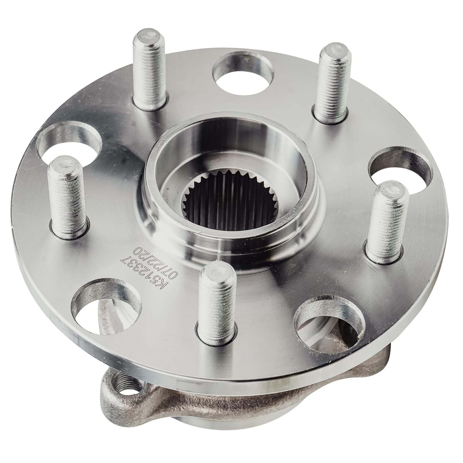 Detroit Axle - 2 Rear Wheel Bearing Hubs for Lexus is F IS250 IS350 GS300 GS350 GS430 GS450h GS460 GS F RC F, Wheel Hub Bearings Assembly Set Replacement, Pair Hubs