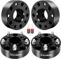 Richeer 2 inch 5x5 Hubcentric Wheel Spacers for 2007-2018 Wrangler JK 1999-2010 Grand Cherokee WJ WK 2005-2010 Commander XK, 4PCS 5x127mm Forged Wheel Spacer with 1/2-20 Studs 71.5mm Hub Bore