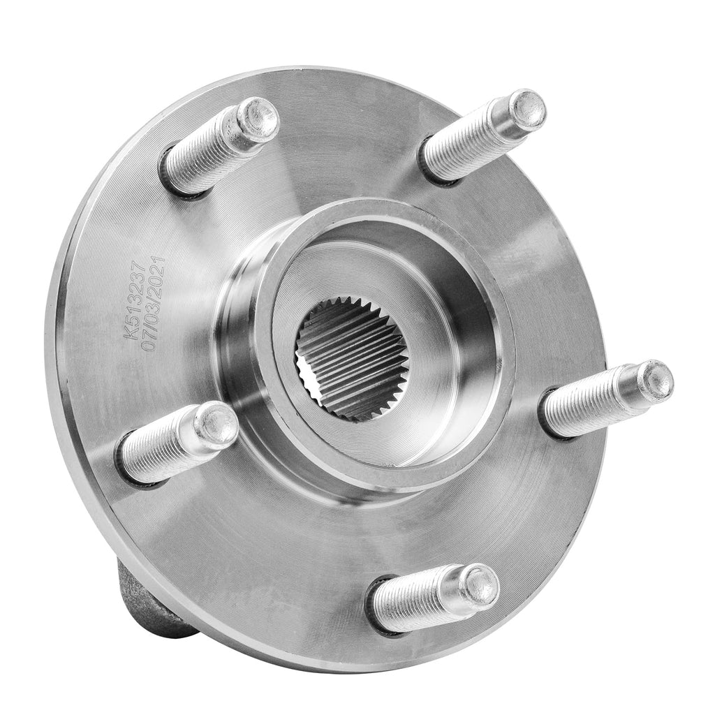 Detroit Axle - Front 2pc Wheel Bearing Hubs for 2006 2007 2008 Chevy HHR, 2 Wheel Bearing and Hubs Assembly Replacement