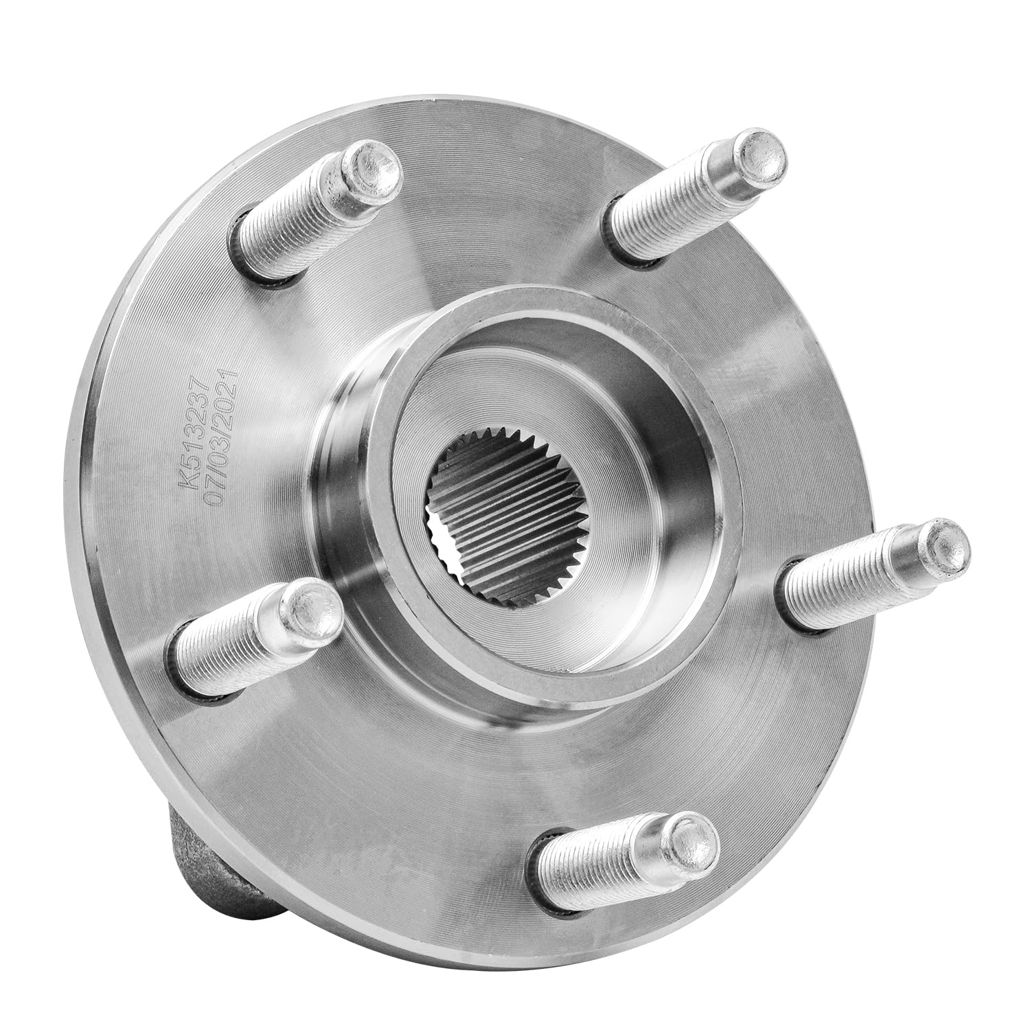 Detroit Axle - Front 2pc Wheel Bearing Hubs for 2006 2007 2008 Chevy HHR, 2 Wheel Bearing and Hubs Assembly Replacement