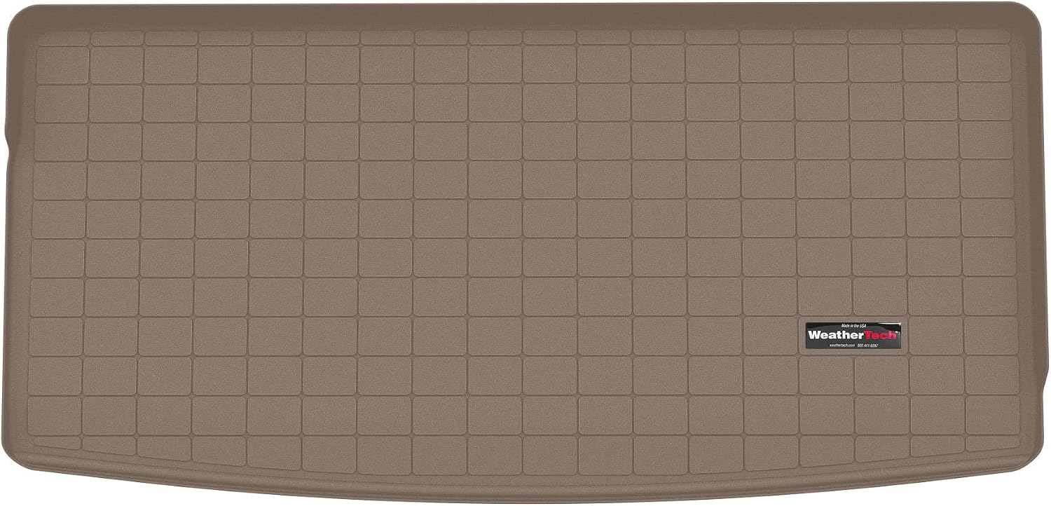 WeatherTech Cargo Trunk Liner for Jeep Wagoneer, Grand Wagoneer Behind 3rd Row (411487), Tan