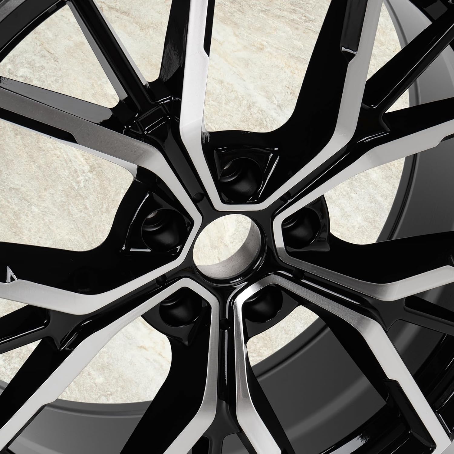 New 19'' x 8' Aluminum Alloy Wheel Rim Compatible with 2019 2020 2021 2022 2023 BMW 530i 530e 540i M550i, Front Wheel Replacement, OE Direct Fit Replacement Rim