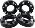 4pc Forged 5x150 Hubcentric Wheel Spacers 1.25 Inch 14x1.5 Studs 110mm Hub | Compatible with Toyota 5 Lug for 2007-2021 Tundra, 1998-2021 Land Cruiser, 2008-2022 Sequoia, 2008-2021 LX 570