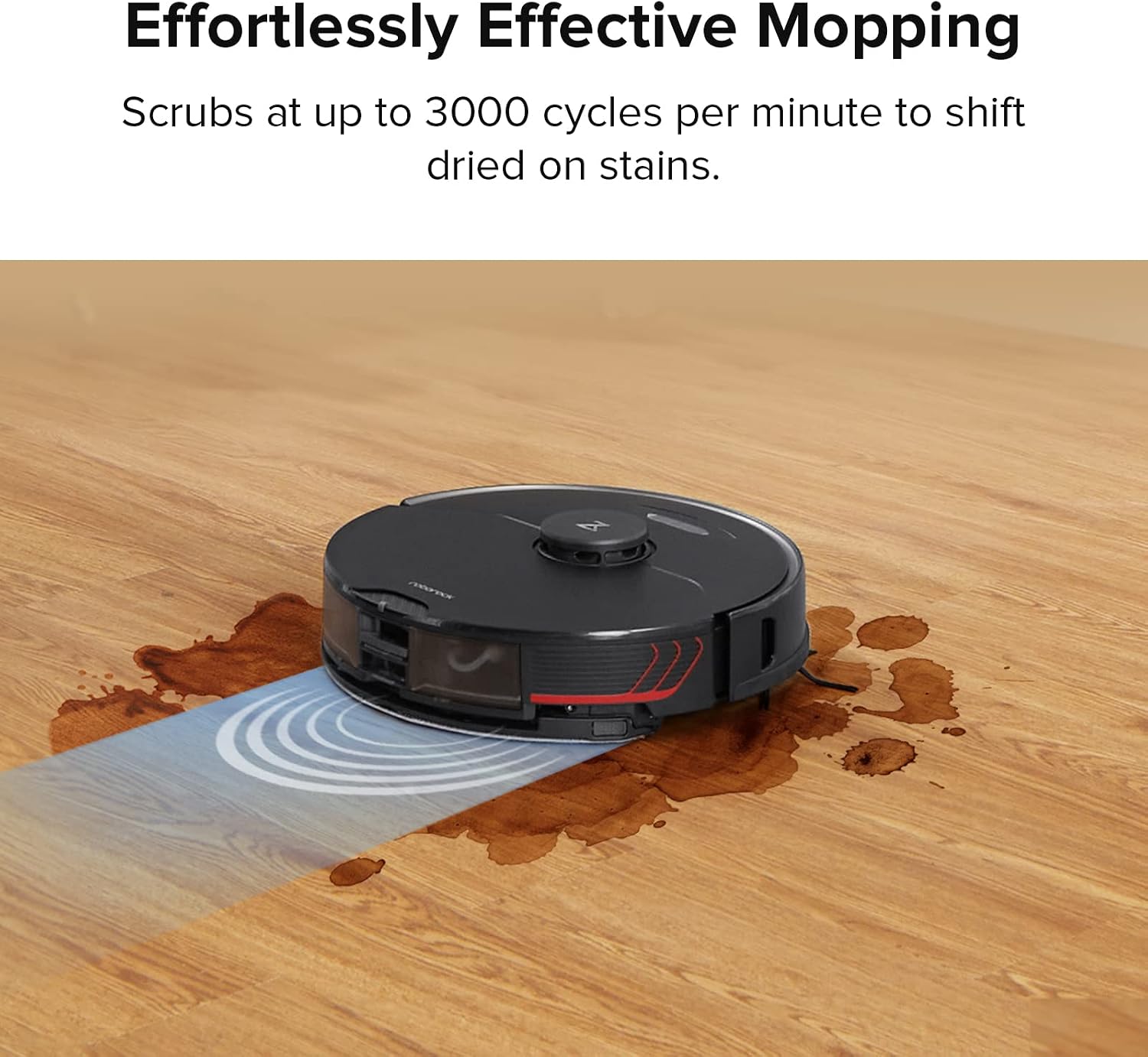 roborock S7 MaxV Robot Vacuum and Sonic Mop, 5100Pa Suction, 3D Structured Light Obstacle Avoidance, Auto Lifting Mop, Ultrasonic Carpet Detection, Compatible with Alexa, Perfect for Pet Hair