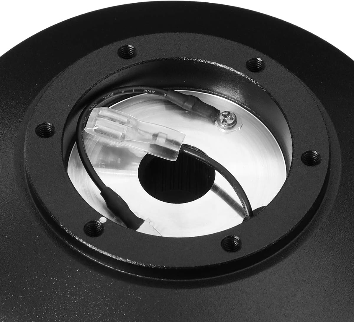 Generic NRG Innovations SRK-161H Steering Wheel Short Hub Adapter Kit + LED Keychain Flashlight, black