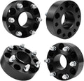 6x5.5 Wheel Spacers Hubcentric Real Forged Spacers Center Bore 78.1mm M14x1.5 Studs for Silverado 1500, 2'(50.8mm) Sierra 1500 Tahoe Yukon Escalade Suburban Yukon XL for 6 lug Set of 4 Black