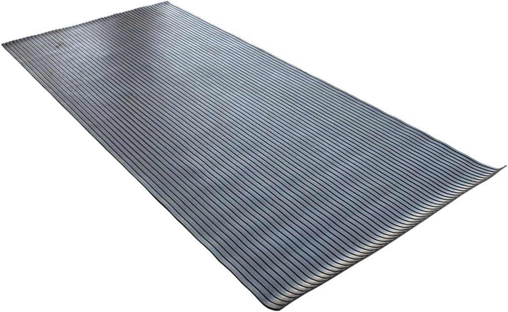 BDK M330 Heavy-Duty Truck Utility Bed Mat – Extra-Thick 4' x 8' Rubber Cargo Liner, Durable All-Weather Protection, Trim-To-Fit Design, Black