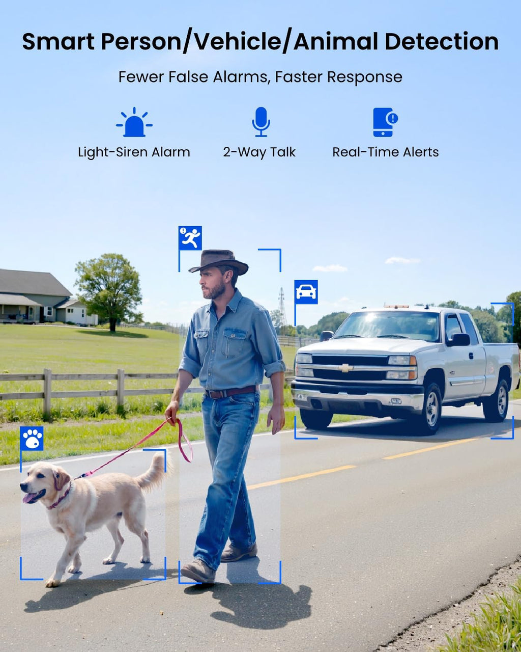 REOLINK Smart Cellular Battery/Solar Security Camera Outdoor, 2K HD, AOV Camera & 24/7 Recording, Long Battery Life, ColorX, Smart Detection, 512GB Local Storage, TrackMix LTE Plus 2+Solar Panel Plus