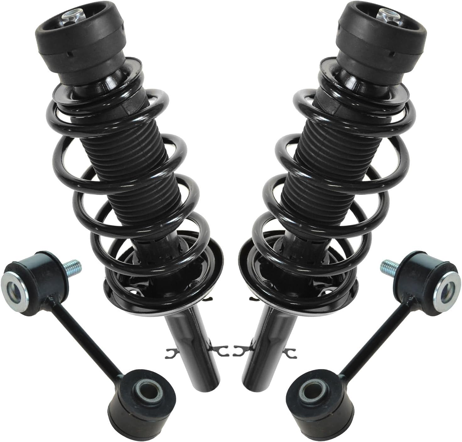 TRQ Front Suspension Kit Compatible with 2000-2001 Volkswagen Beetle Golf Jetta