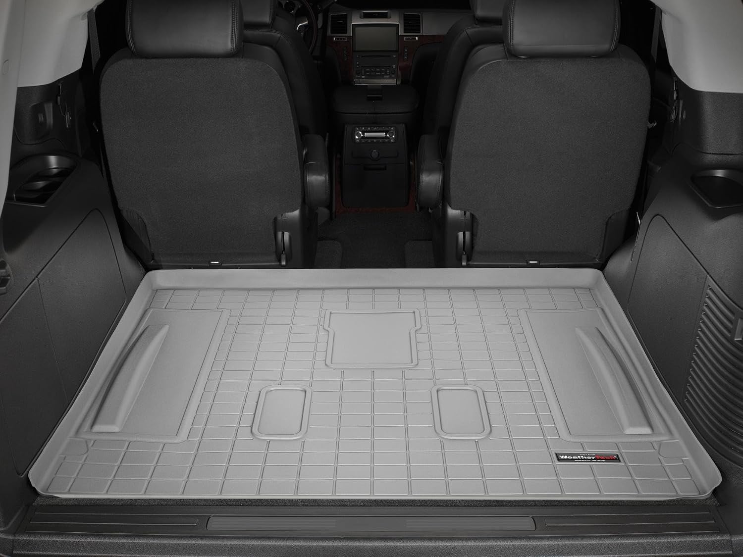 WeatherTech Cargo Trunk Liner for Chevrolet Tahoe, Escalade - Behind 2nd Row (42306), Grey