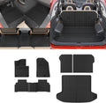 Floor Mats Compatible with 2023 2024 2025 2026 Kia Sportage Cargo Mat Cargo Liner TPE All Weather Back Seat Cover Protector 2025 Sportage Accessories (Trunk Mat+Backrest Mats+Floor Mats)