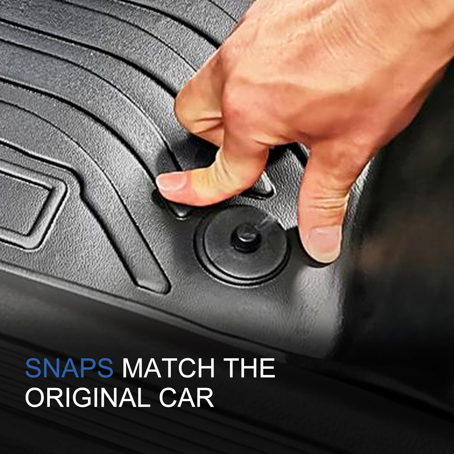 SMABEE Floor Mats & Cargo Liner & Backrest Mats for Toyota Sequoia 2023 2024 2025 2026, TPE All Weather Floor Liners Trunk Mat Accessories Protection Mats Interior Black