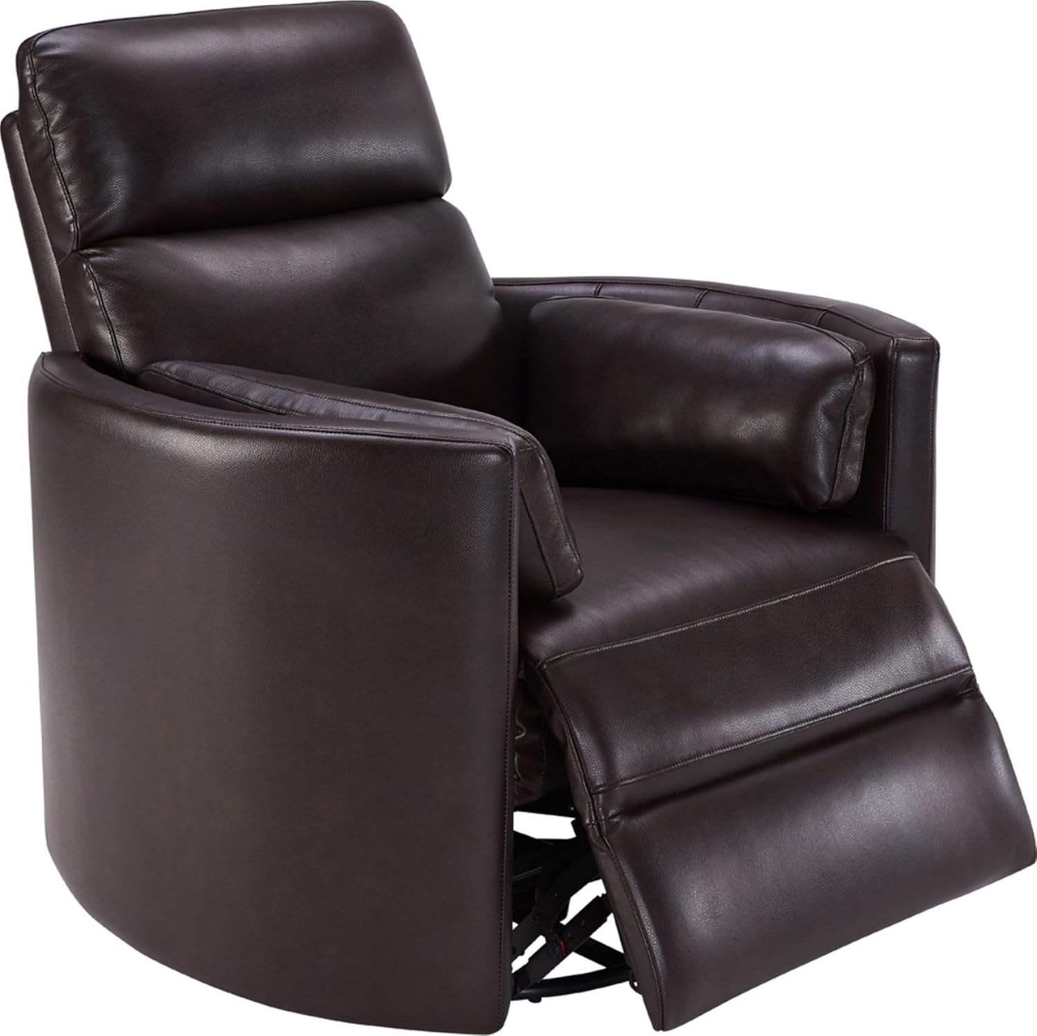 Parker Living Radius - Florence Brown - Powered by Freemotion Cordless Power Swivel Glider Recliner for Adults with USB and Type-C Ports, Single Sofa Chair for Living Room