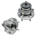 Detroit Axle - FWD 2pc Rear Wheel Bearing and Hubs Assembly for 2007-2014 Mazda CX-9 5 Lugs w/ABS