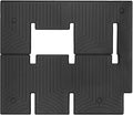 WeatherTech Custom Fit FloorLiners for Ford Transit, Transit, Transit - 2nd/3rd Row (445995), Black