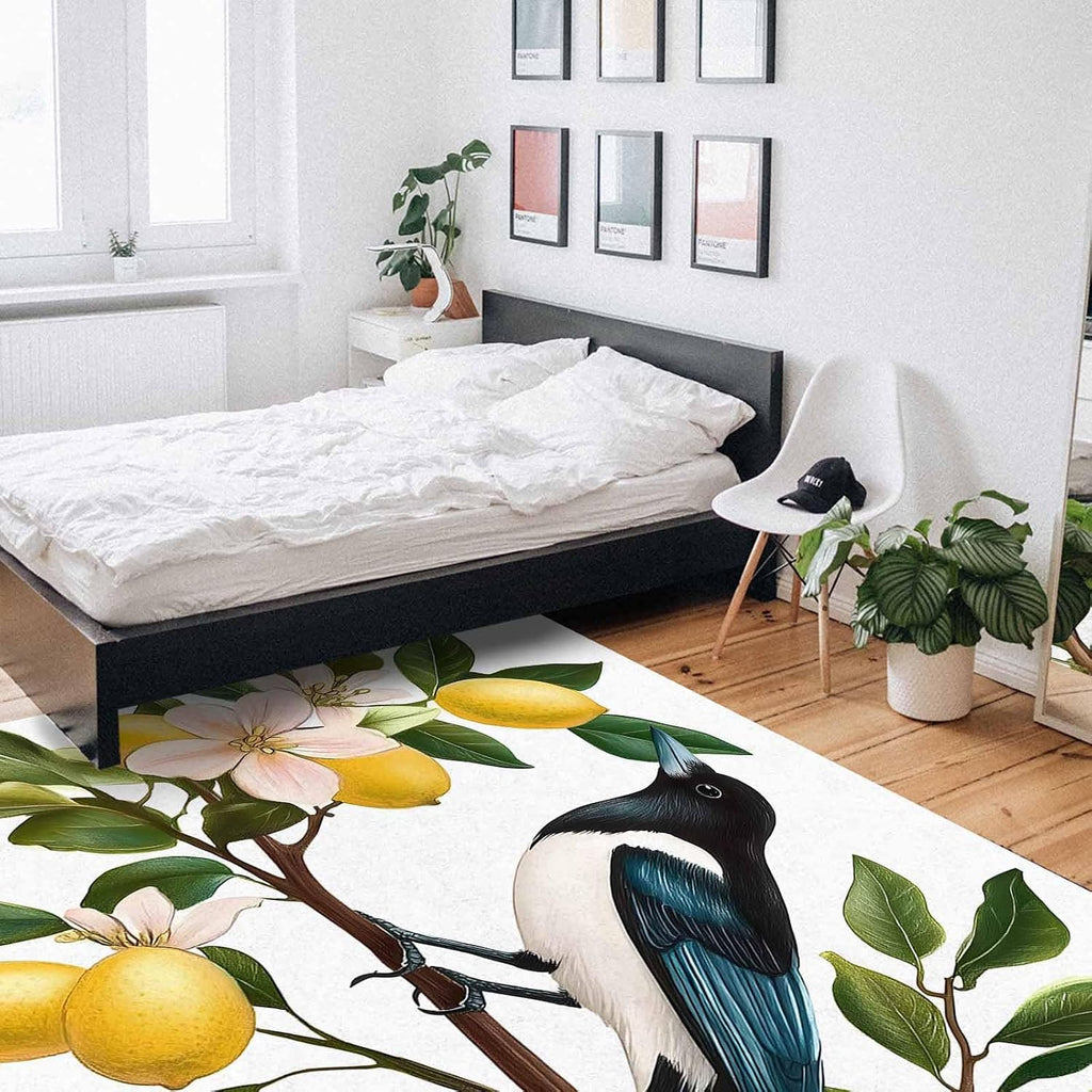 Area Rugs, Absorbent Non-Slip Rectangle Rug Indoor Carpets with Rubber Backing Throw Rug for Bedroom,Living Room,5x7 Ft