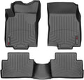 WeatherTech Custom Fit FloorLiners for Nissan Rogue Sport - 1st & 2nd Row (441172-1-2), Black