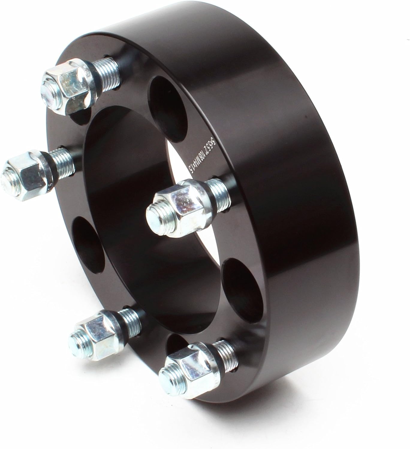 4pcs Wheel Spacers 2'(50mm) Thick 5x5.5 (5X139.7) Bolt Pattern 108mm Hub Bore with M14X1.5 Studs Compatible for Dodge Ram 1500 2012-2018