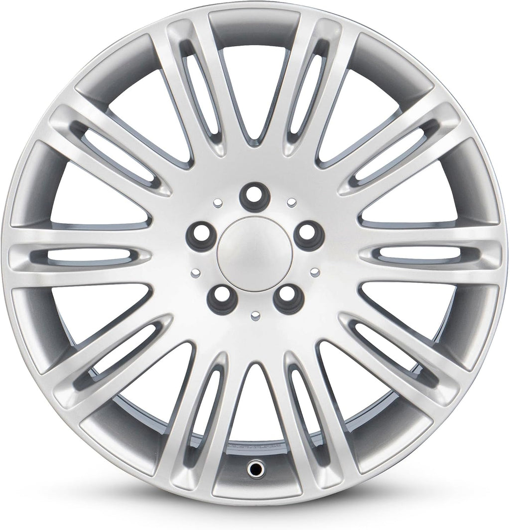 For 2007-2009 Mercedes-Benz E-Class 18 Inch Painted Silver Rim - OE Direct Replacement - Road Ready Car Wheel