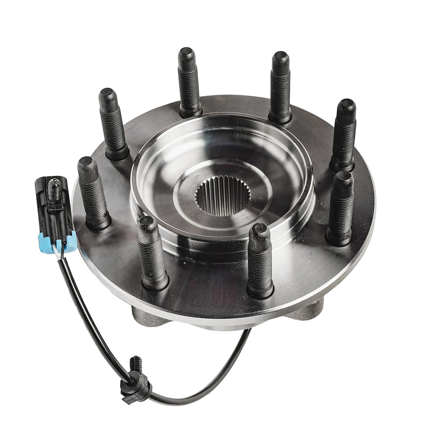 Detroit Axle - 4WD Front Wheel Bearing Hubs for 2001-2006 Chevrolet Silverado 3500 GMC Sierra 3500, 2007 Sierra 3500 Classic Wheel Bearing and Hubs Assembly Replacement