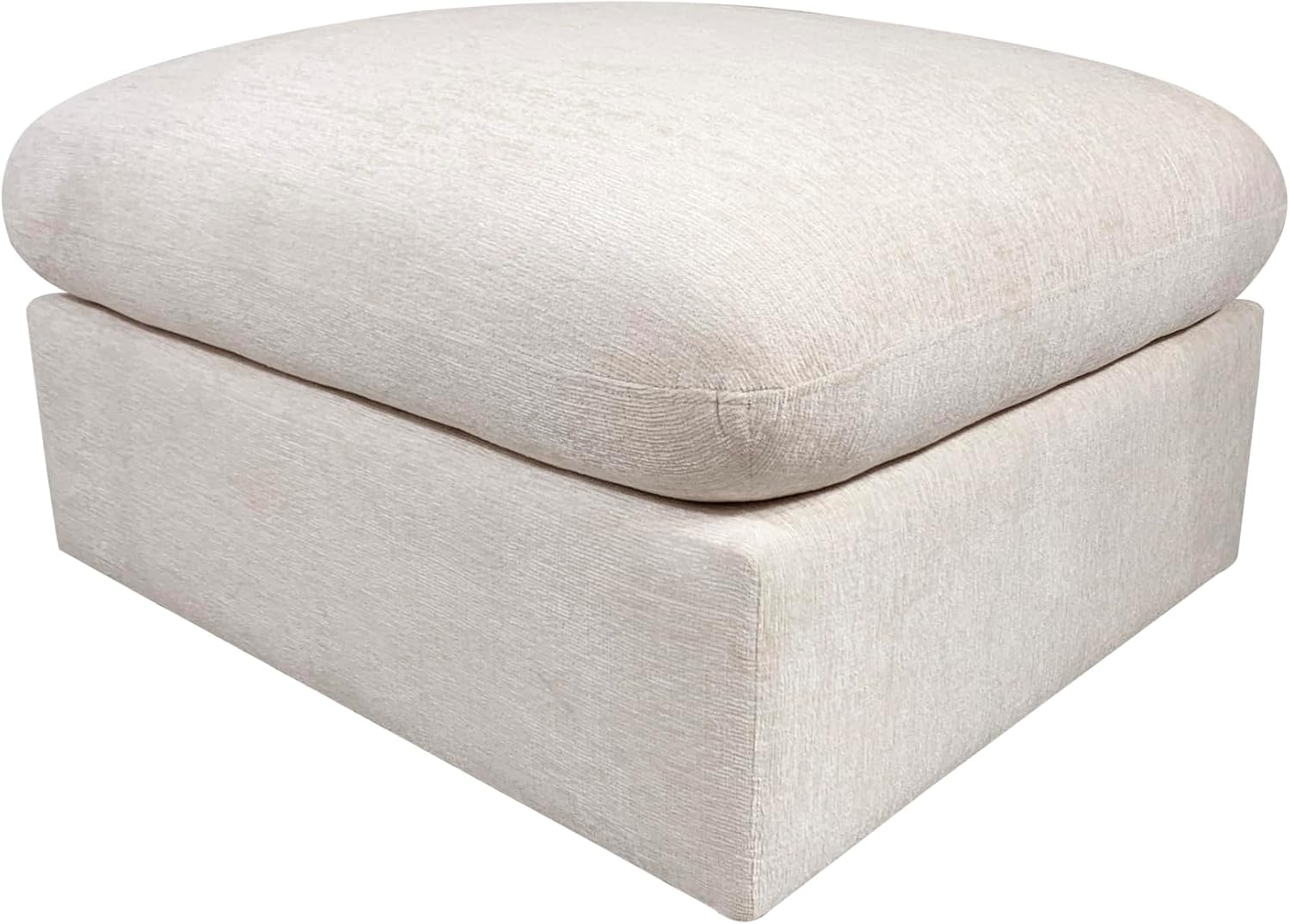 YOPTO 146' Convertible Sectional Sofa Couch,8 Seat Modular Living Room Furniture Sets with 2 Pillows & Ottoman,Chenille Upholstered Cloud Couches,Oversized L-Shaped Comfy Sofas,for Living Room,Beige