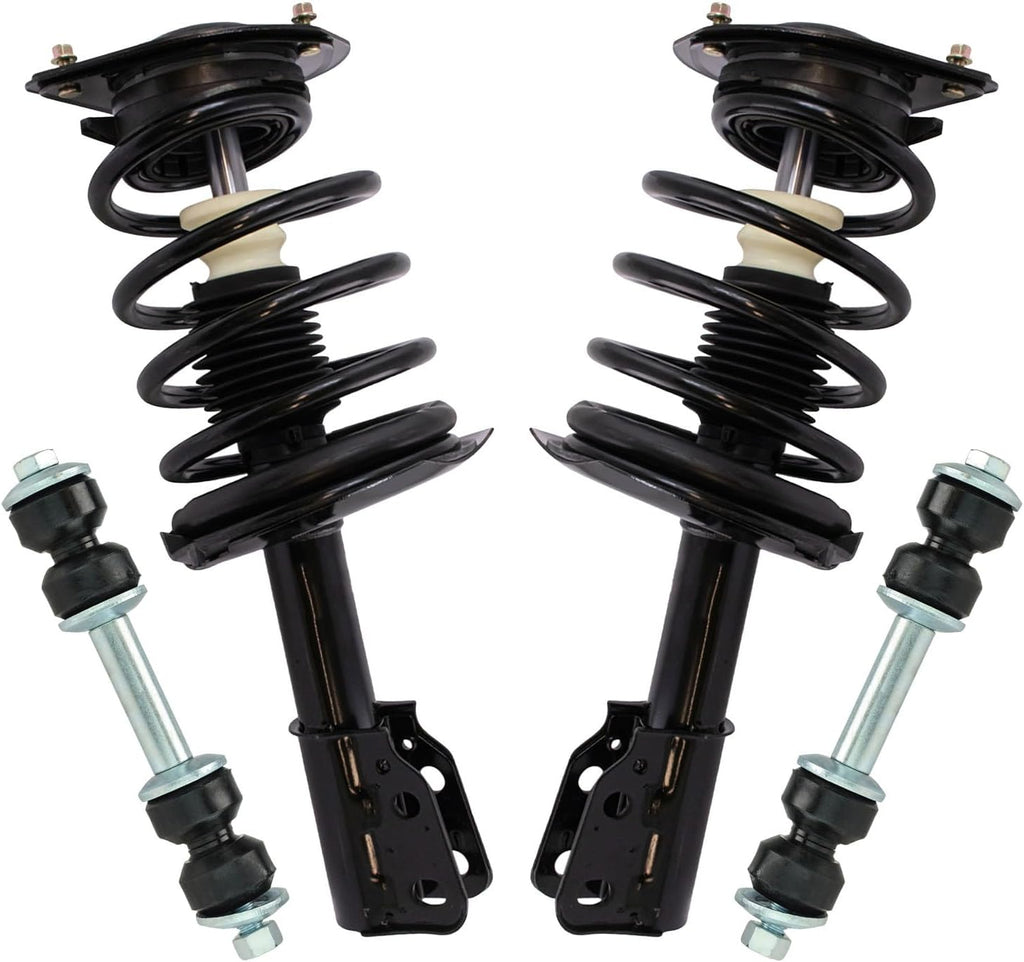 TRQ Front Suspension Kit Compatible with 92-99 88 91-96 98 91-99 Bonneville 90-91 Delta 88 91-93 DeVille 91-92 Fleetwood LeSabre 97-99 LSS Park Avenue 97-98 Regency