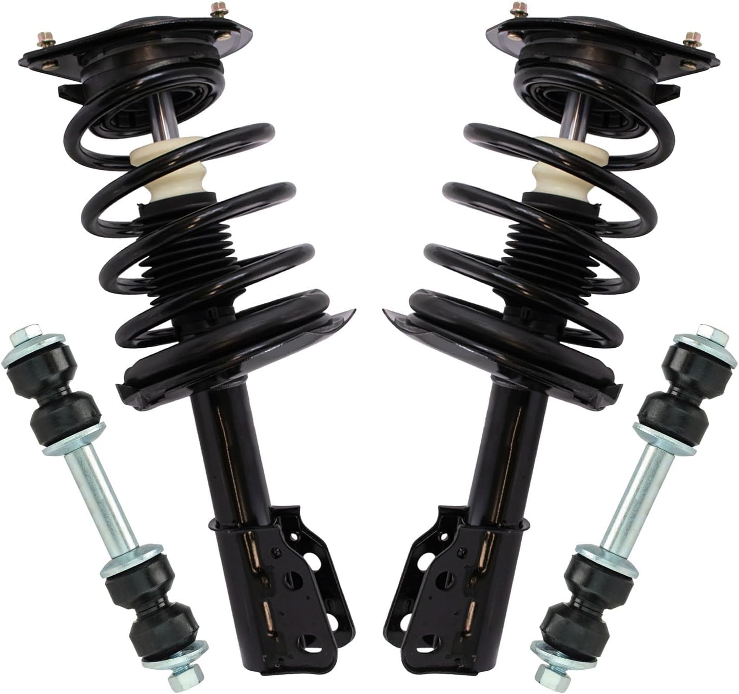 TRQ Front Suspension Kit Compatible with 92-99 88 91-96 98 91-99 Bonneville 90-91 Delta 88 91-93 DeVille 91-92 Fleetwood LeSabre 97-99 LSS Park Avenue 97-98 Regency