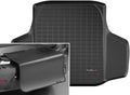 WeatherTech Cargo Trunk Liner with Bumper Protector for Honda Accord Hybrid, Accord, Accord - Trunk with Bumper Protector (401080SK), Black