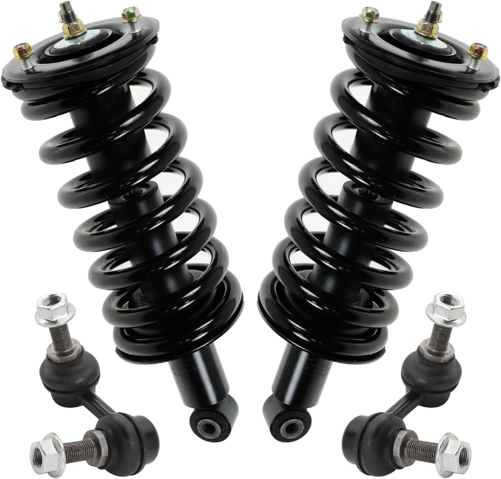 TRQ Front Suspension Kit Compatible with 2017-2021 Nissan TITAN