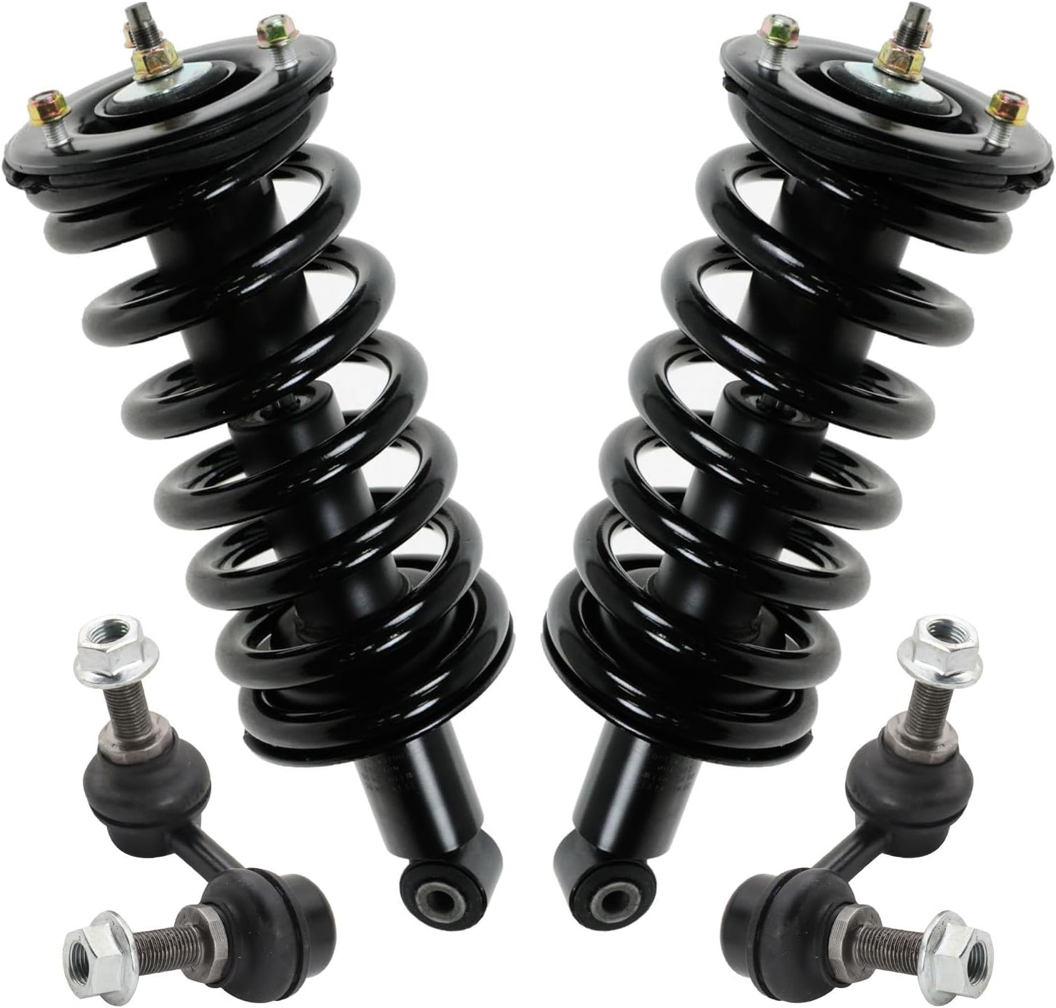 TRQ Front Suspension Kit Compatible with 2017-2021 Nissan TITAN