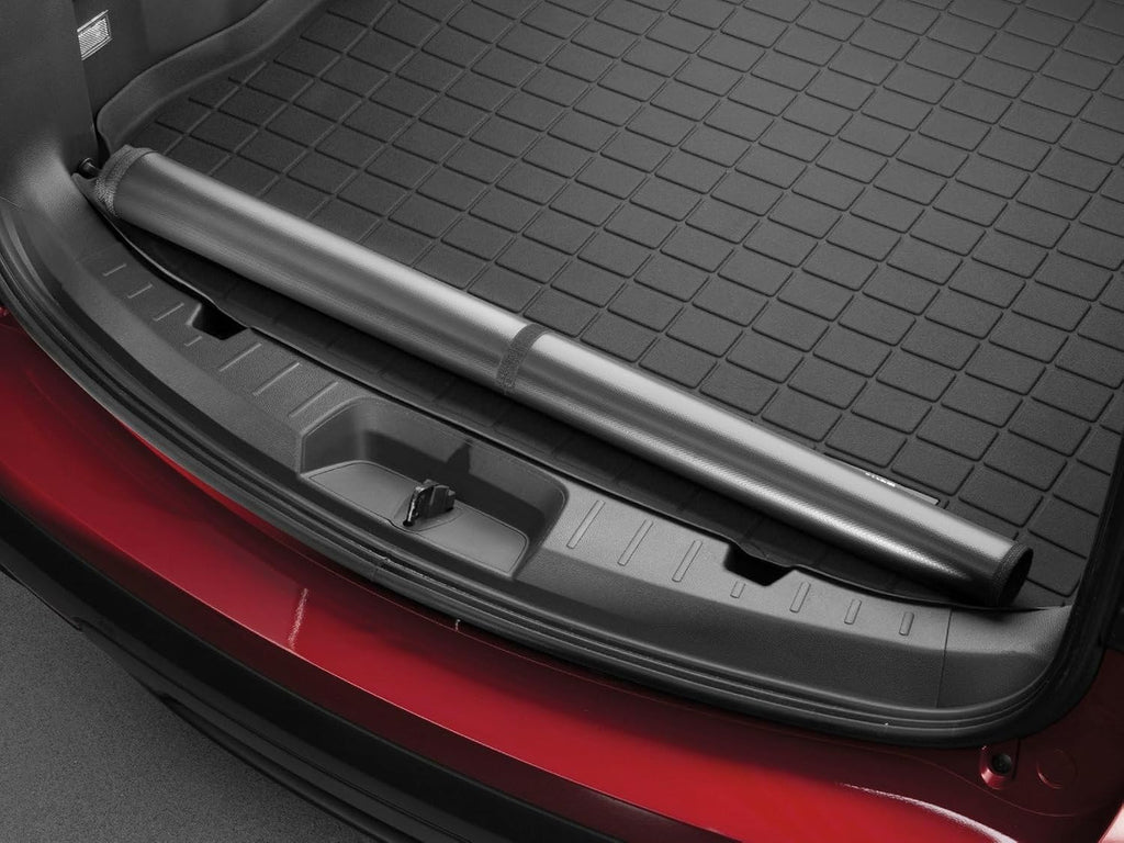 WeatherTech Cargo Trunk Liner with Bumper Protector for Ford Explorer ST, Explorer, Explorer Hybrid - Behind 2nd Row w/Bumper Protector (401304SK), Black
