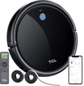 TCL Sweeva 2000 Robot Vacuum Cleaner Ultra Slim 2.76inch, 2000Pa Suction for Pet Hair, Hard Floor & Medium-Pile Carpets, 150mins Runtime, Washable Filter, WiFi & Alexa/Google Enabled