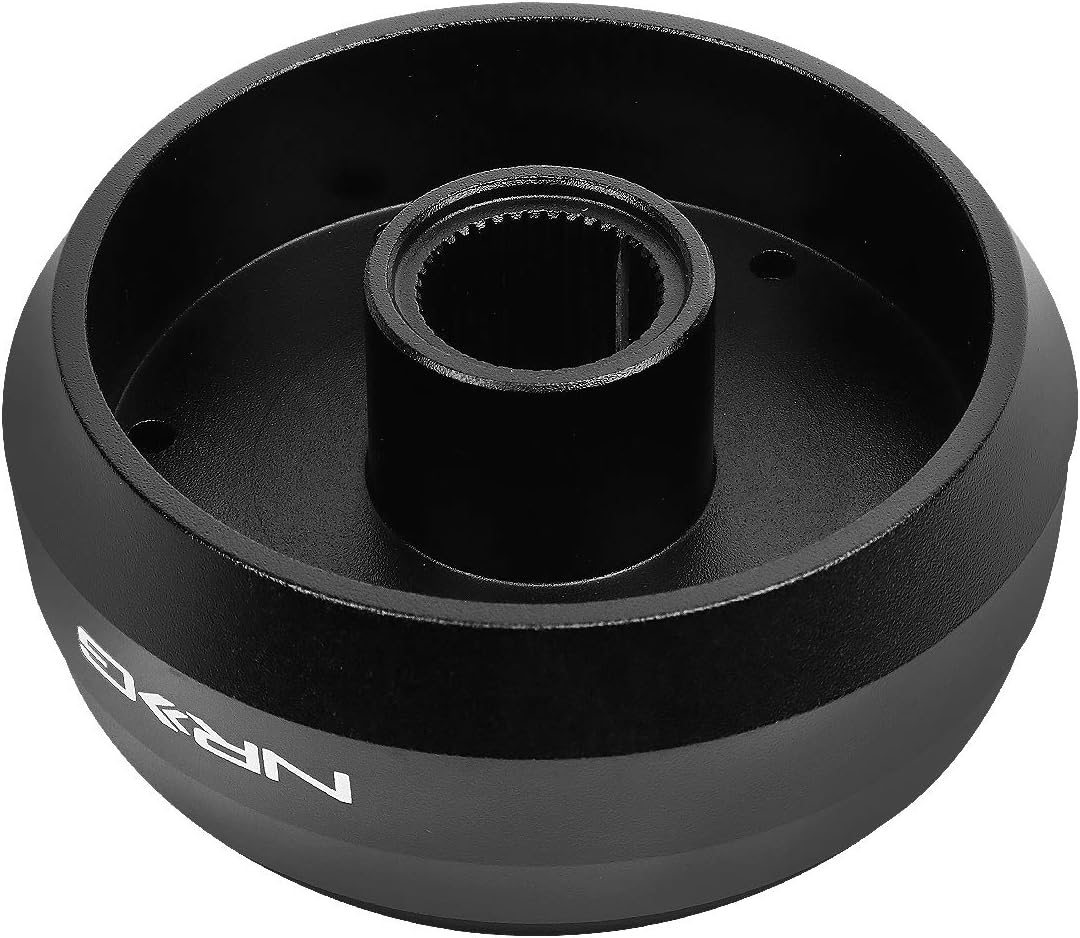Generic NRG Innovations SRK-185H Steering Wheel Short Hub Adapter Kit + LED Keychain Flashlight, black (NRG-SRK-185H)