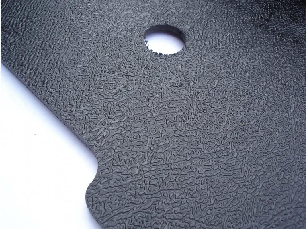 REZAW-PLAST Bed Liner for Ford Transit Connect Long Only 2014-2024 Rear Rubber Cargo Liner Cargo Van Accessories Odor Heavy Duty 1/8 Thickness Black (Short 105in wheelbase)