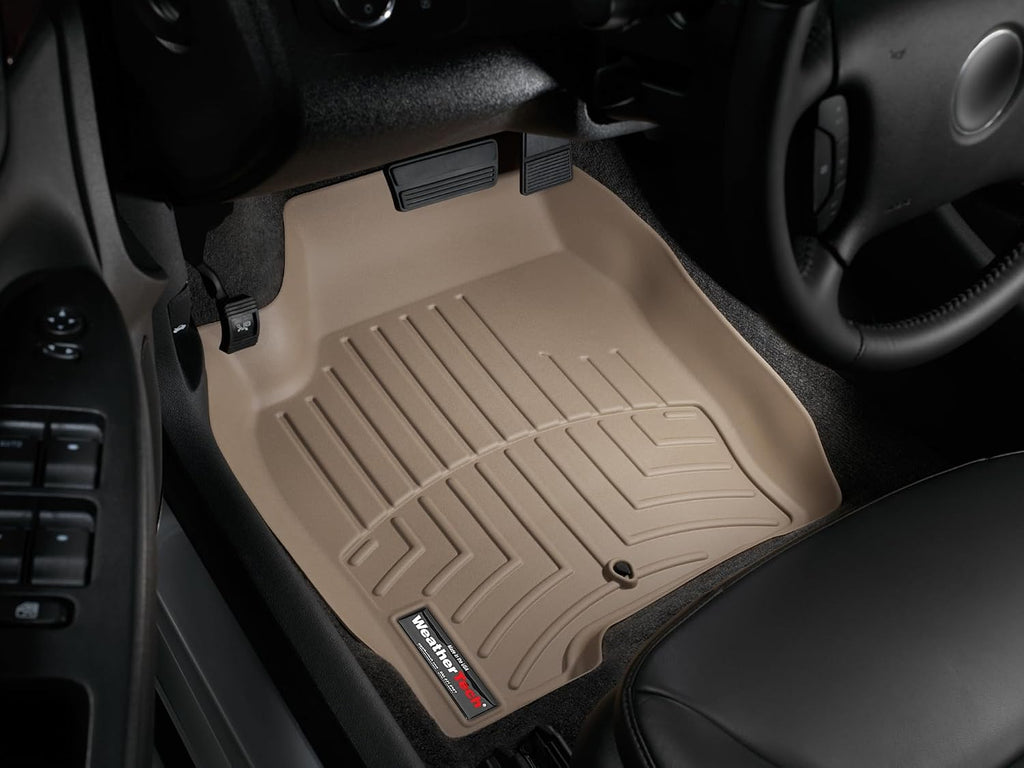 WeatherTech Custom Fit FloorLiners for Chevrolet Impala, Impala Limited (Fleet), Grand Prix - 1st Row (451241), Tan