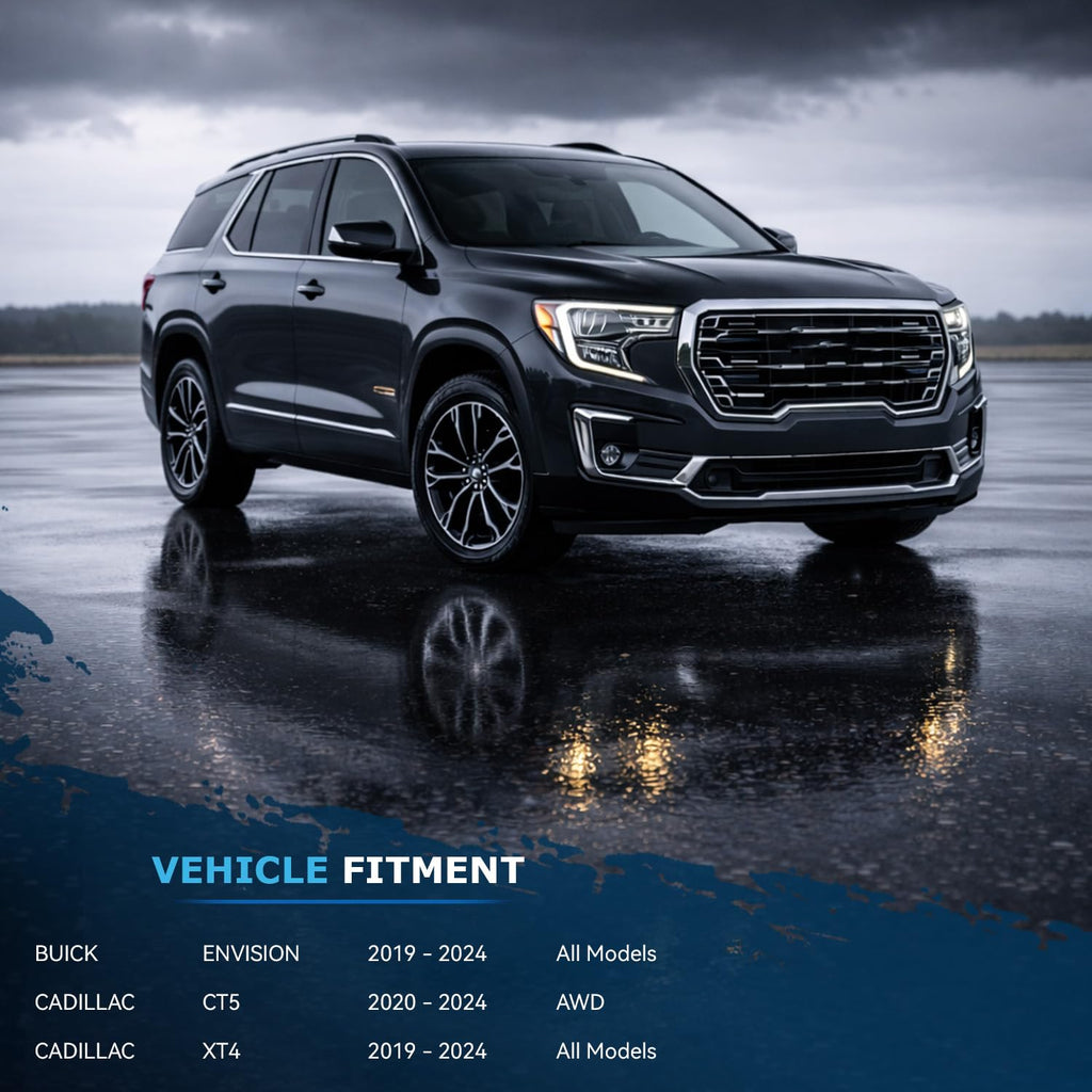Detroit Axle - Pair Front Wheel Bearing and Hub Assembly for 2020-2024 Cadillac CT5 AWD, 2019-2024 Buick Envision 2019-2024 XT4, 5 Lugs 512579