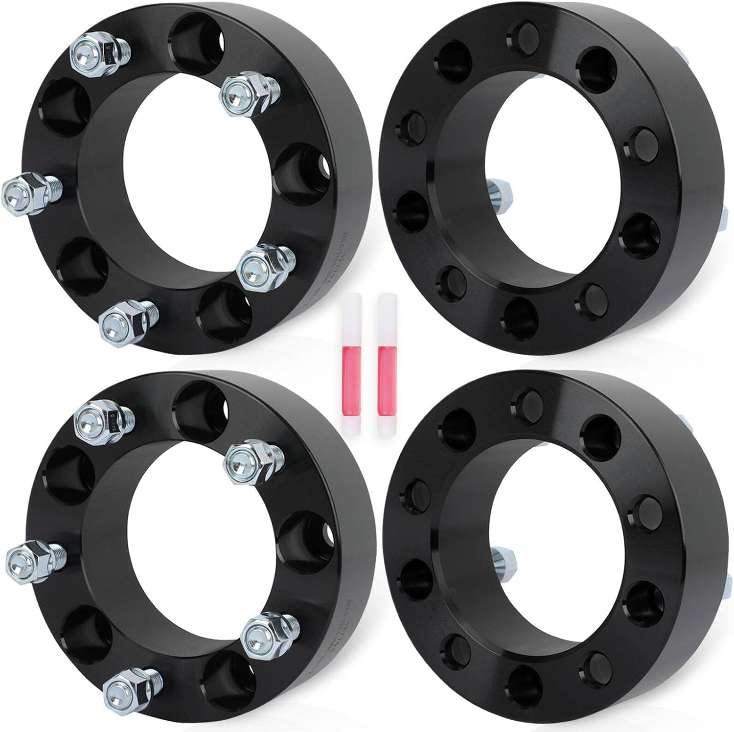 ECCPP 5x5.5 to 5x5.5 Wheel Spacer 5 lug 2' Wheel Adapter 5x139.7mm 14x1.5 108mm 2012-2018 for Ram 1500 2019-2023 for Ram 1500 Classic