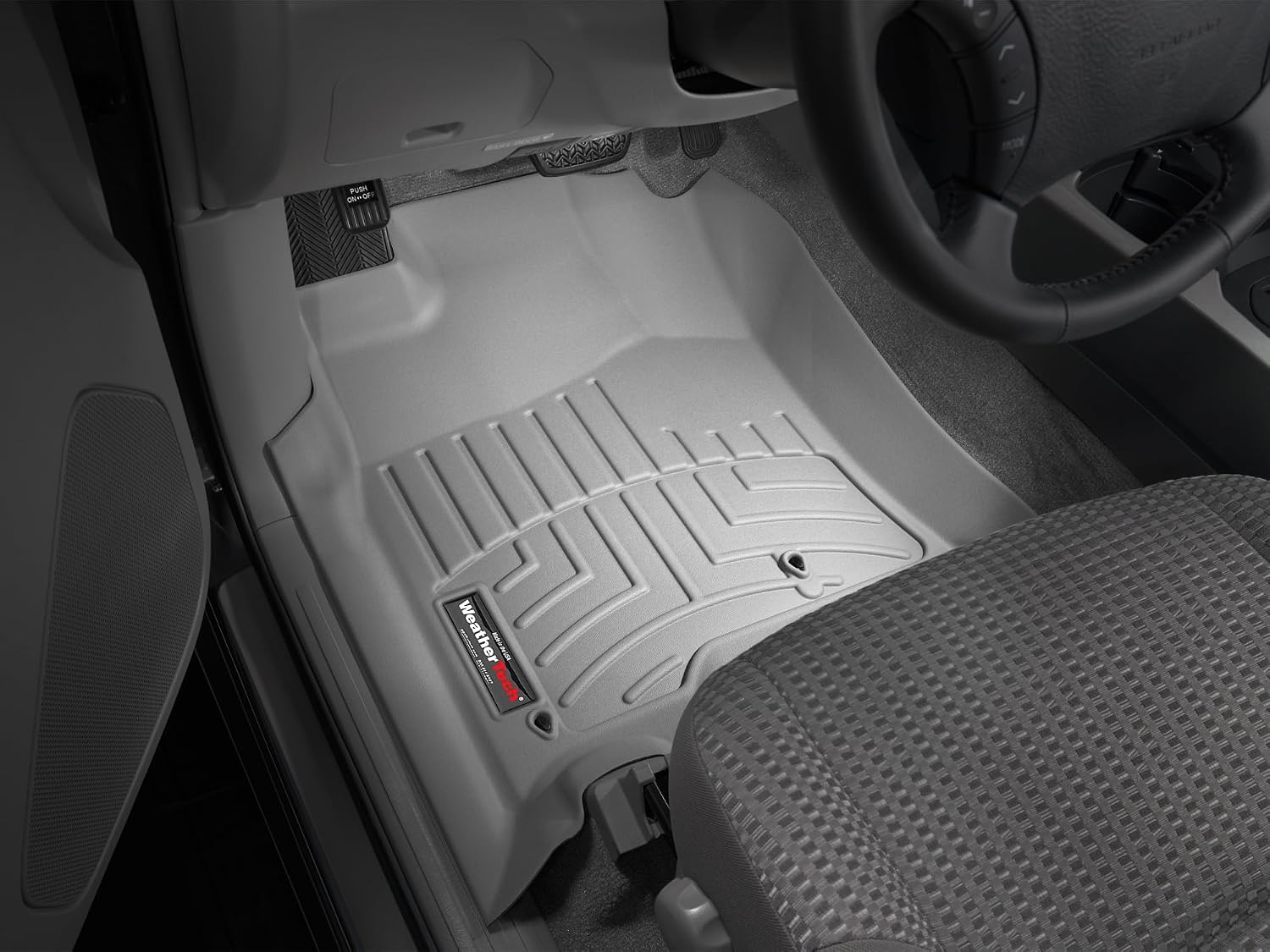 WeatherTech Custom Fit FloorLiners for Toyota 4Runner - 1st Row (460111), Grey