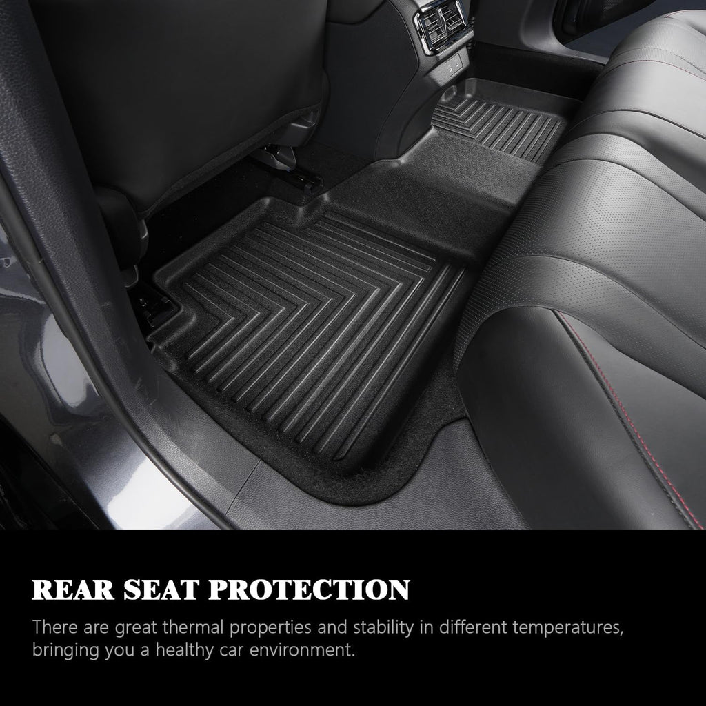 Floor Mats & Cargo Liner for KIA Sorento 2020 2019 2018 2017 2016,1st & 2nd & 3rd Row with Trunk mat Full Set,TPE All Weather Mats(Only Fits 7 Passenger Models)