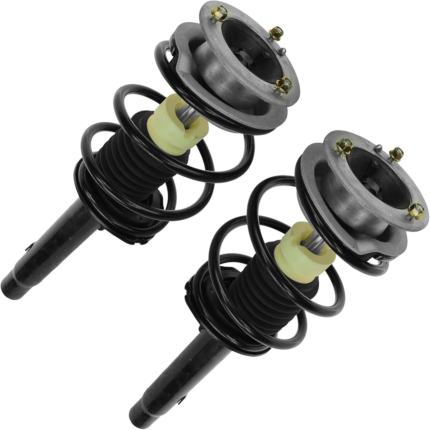 TRQ Front Suspension Kit Complete Strut & Coil Spring Assembly Sway Bar Stabilizer Link Compatible with 2000 BMW 323Ci 1999-2000 323i 2001-2006 325Ci 2001-2005 325i 328Ci 328i 330Ci 330i