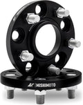 Mishimoto Wheel Spacers, 5x114.3, 64.1 Center Bore, M14x1.5, 15mm Thick, Black