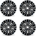 16' 16x6.5 Set of 4 Machined Black Wheels For VW JETTA 2019-2021 Factory OEM Design New Replacement