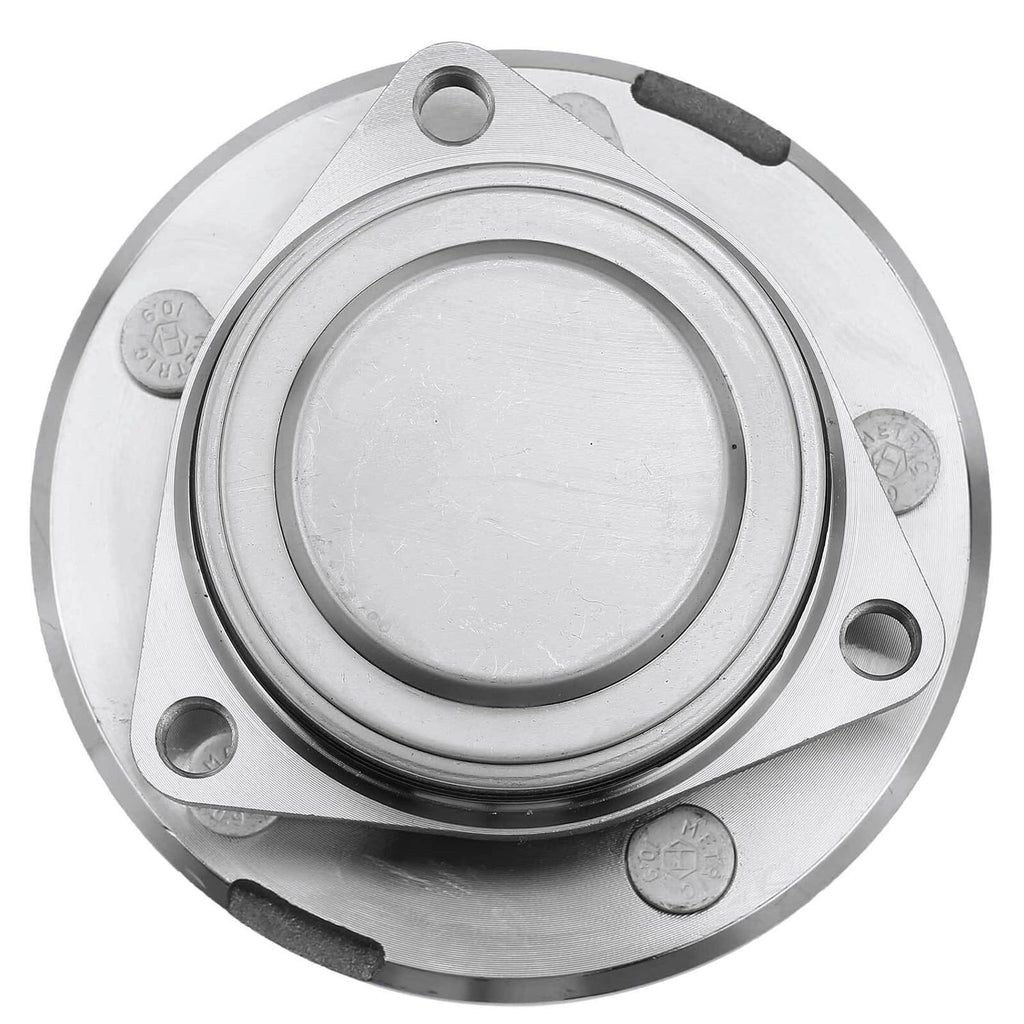 Detroit Axle - 2 Rear Wheel Bearing and Hubs Assembly for Chevy Equinox & GMC Terrain 2018-2021 FWD, 5 Lugs Non-ABS