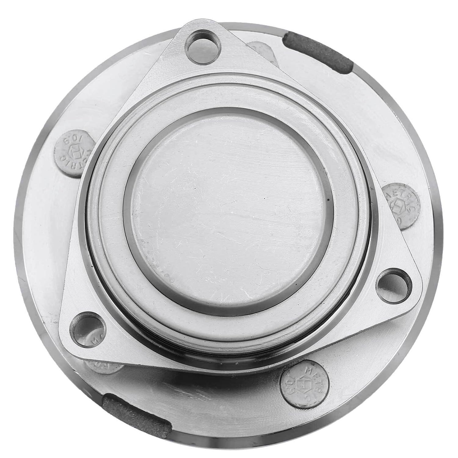 Detroit Axle - 2 Rear Wheel Bearing and Hubs Assembly for Chevy Equinox & GMC Terrain 2018-2021 FWD, 5 Lugs Non-ABS