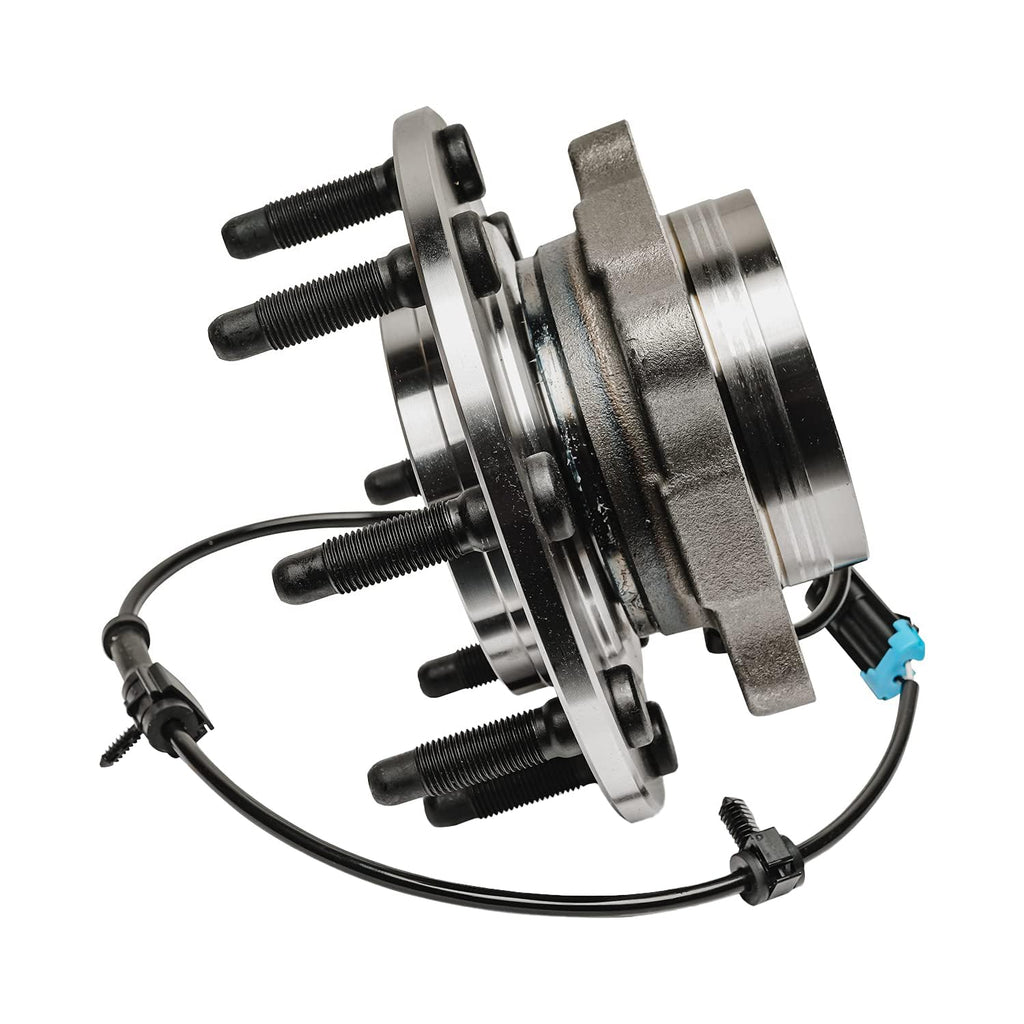 Detroit Axle - 4WD Front Wheel Bearing Hubs for 2001-2006 Chevrolet Silverado 3500 GMC Sierra 3500, 2007 Sierra 3500 Classic Wheel Bearing and Hubs Assembly Replacement