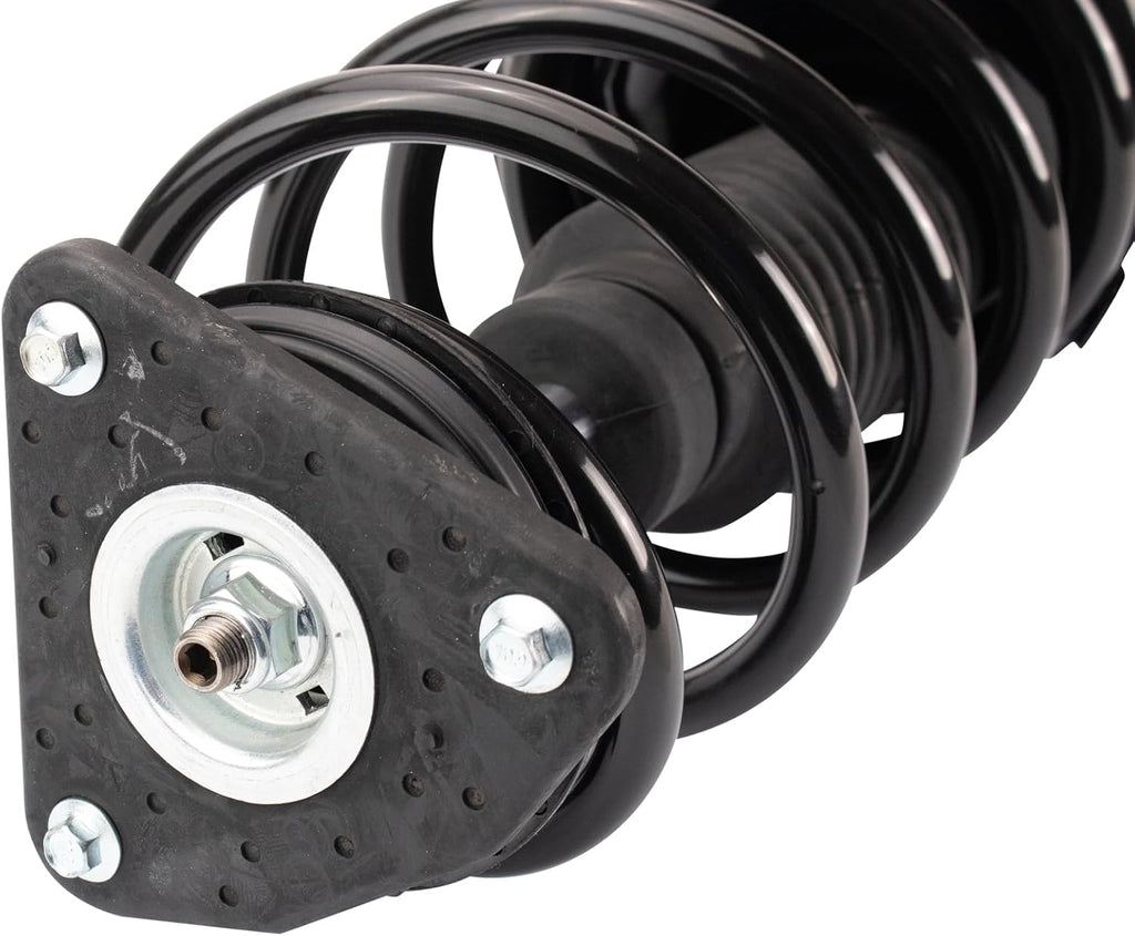 TRQ Front Suspension Kit Complete Strut & Coil Spring Assembly Sway Bar Stabilizer Link Compatible with 2008-2013 Volvo C30 C70 2004-2010 S40 2005-2010 V50