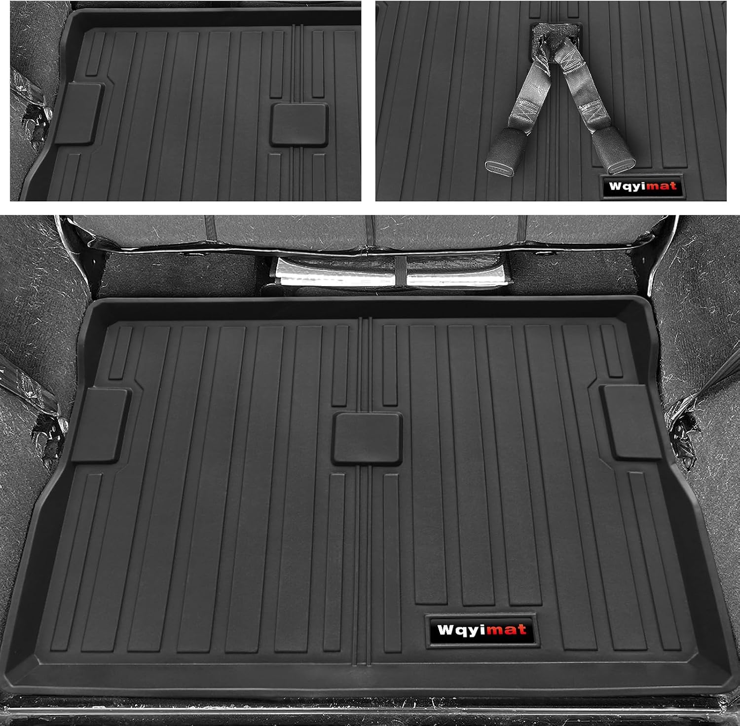 Custom Floor Mats and Cargo Liner for 1997-2006 Jeep Wrangler TJ Accessories All Weather TPE Protection Mat (for 1997-2006 Jeep Wrangler TJ/LJ Set)